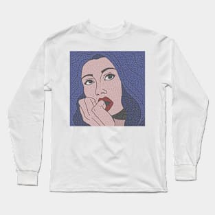 Retro woman Long Sleeve T-Shirt